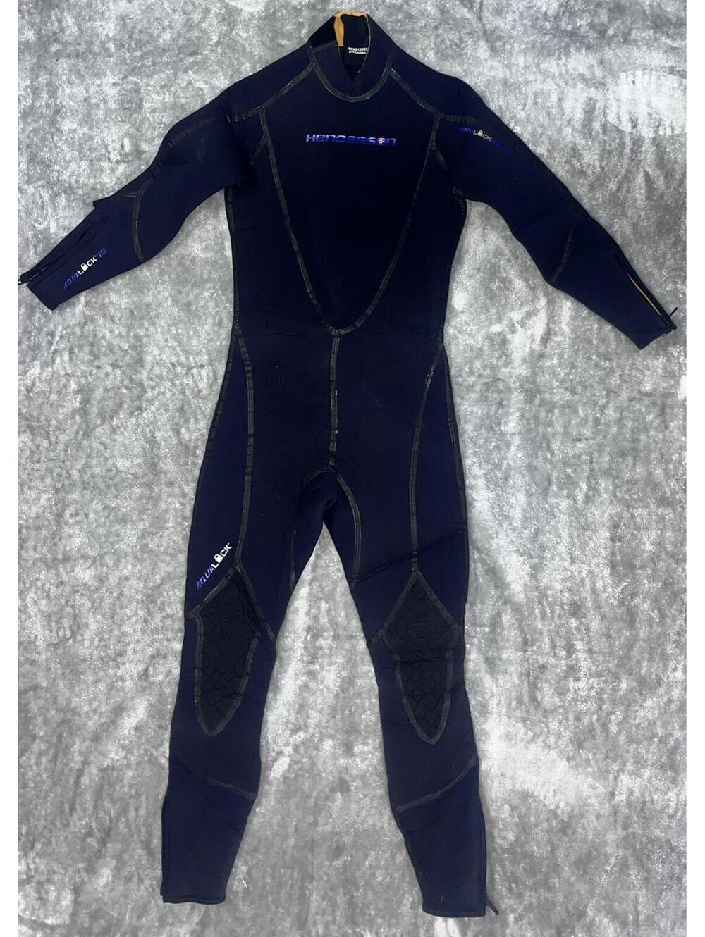 Henderson 7mm Men's Back Zip Full Wetsuit - Medium Black